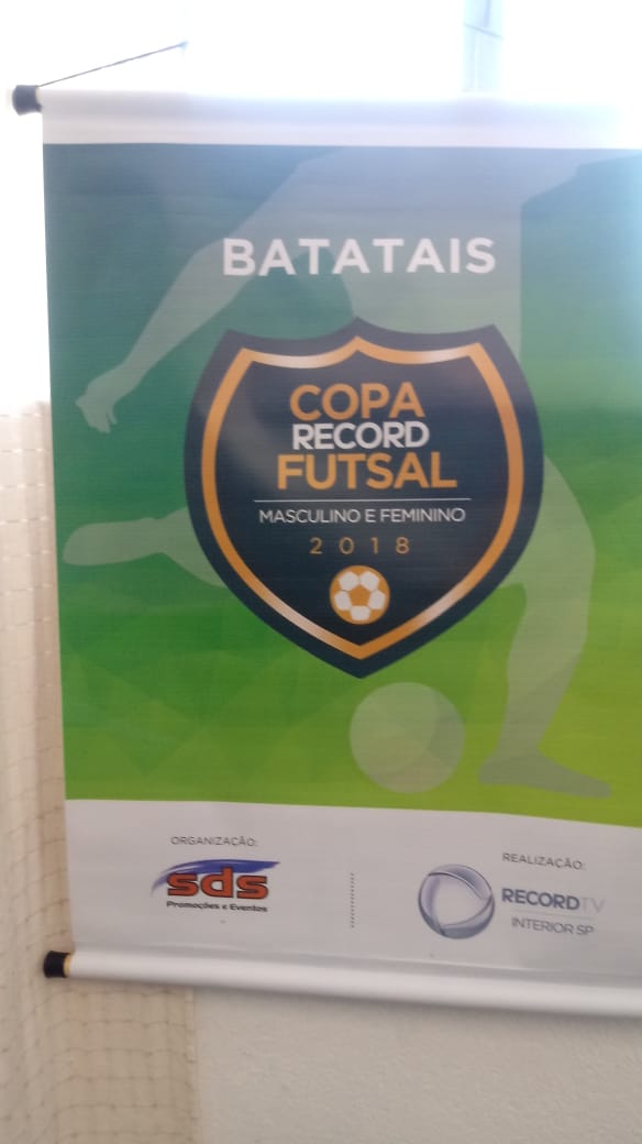 Batatais estreia nessa sexta na Copa Record de Futsal