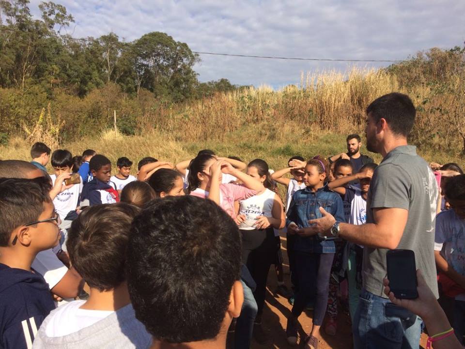 Escola Municipal Alzira Acra visita o Aterro de Inertes Municipal