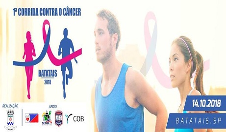 1ª Corrida contra o Câncer de Batatais atingiu os 1000 inscritos