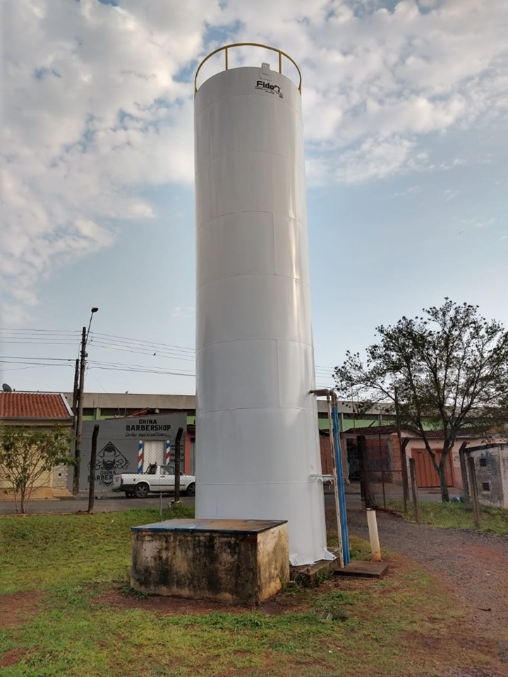 Escola Municipal Esther Vianna ganha novo reservatório de água