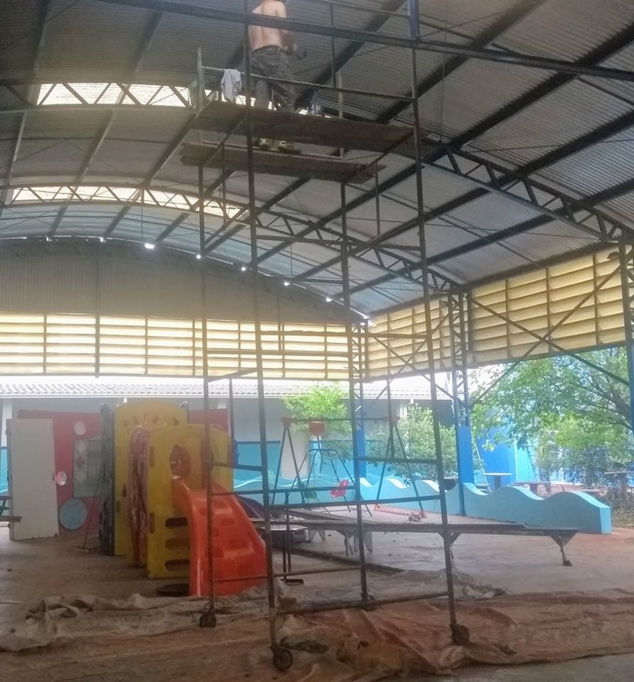Prefeitura realiza ampla reforma na Creche Professora Vilma Stela Rosa de Morais
