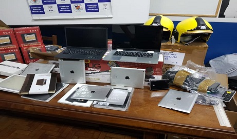 Guarda Municipal recebe doação de mercadorias apreendidas pela Receita Federal avaliadas em mais de 34 mil reais