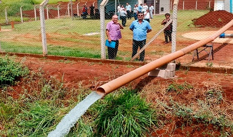 Prefeito inaugura Sistema de Abastecimento de Água Garimpo, mais de 18 mil habitantes serão diretamente beneficiados