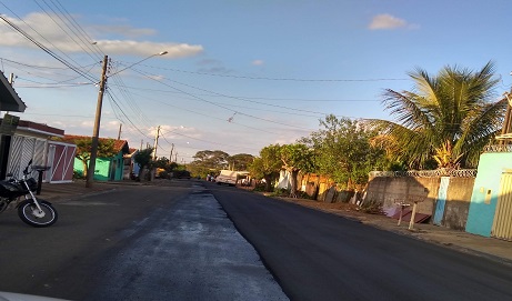 Finalizado o recapeamento das ruas do Jardim Santa Luiza