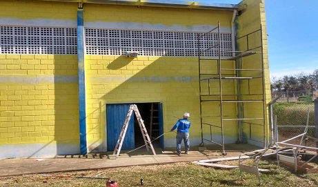 Administração Municipal inicia as reformas do Ginásio Marinheirão