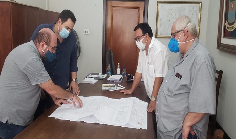 Empresários apresentam para o Prefeito Juninho Gaspar e o Vice Dr. Ricardinho projeto do Distrito Empresarial a ser construído pela iniciativa privada