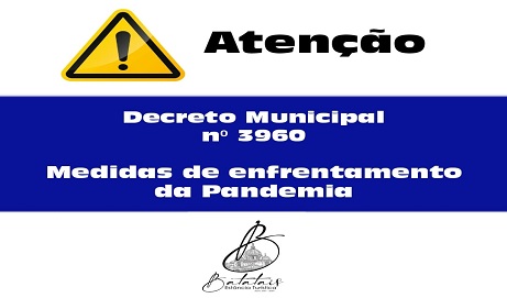 Decreto regulamenta o funcionamento das atividades em Batatais na Fase Emergencial até 30 de março