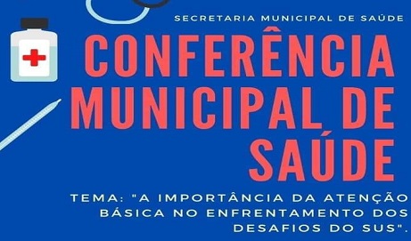 Participe da Conferência Municipal de Saúde em ambiente online