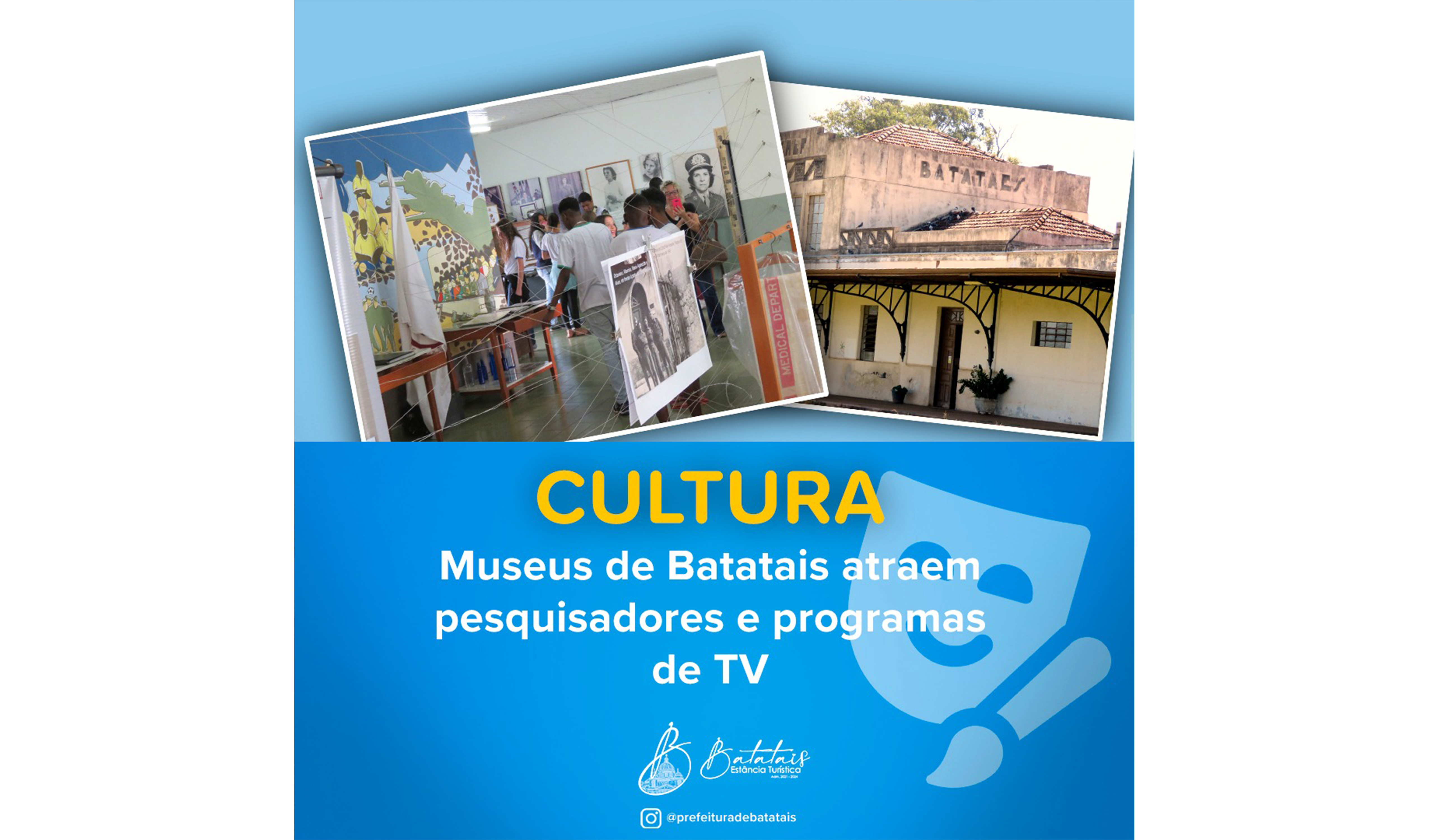 Museus de Batatais atraem pesquisadores e programas de TV.