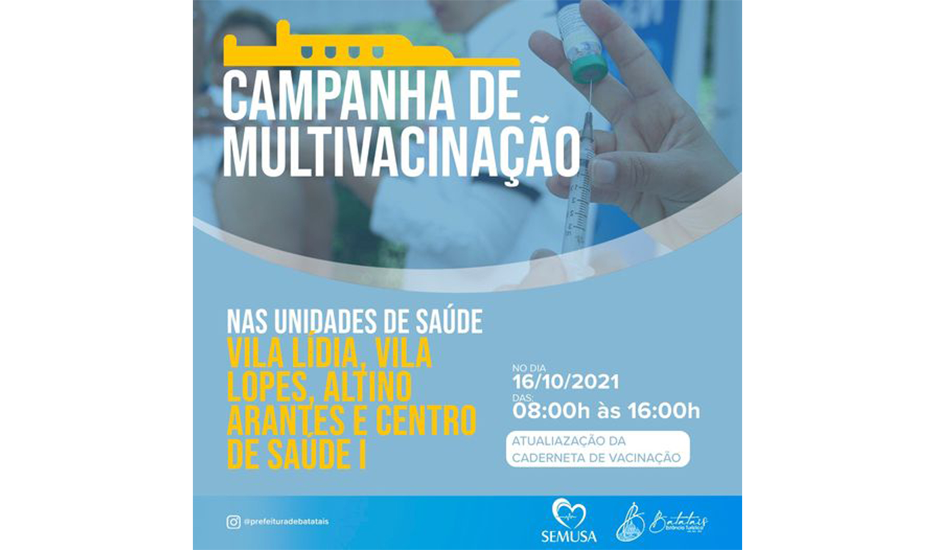 Campanha de Multivacinação - Dia
