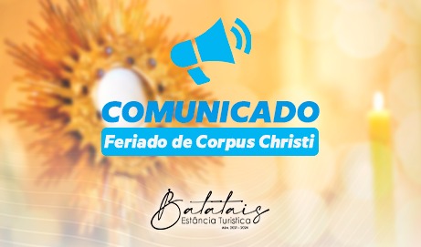 Veja como fica o funcionamento dos principais serviços públicos municipais no feriado.