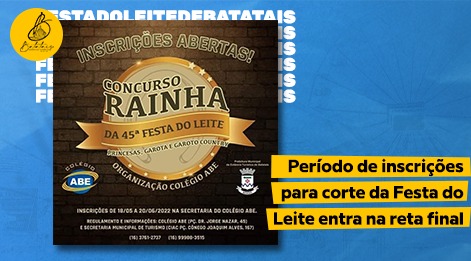 Período de inscrições para Corte da Festa do Leite entra na reta final; veja como participar