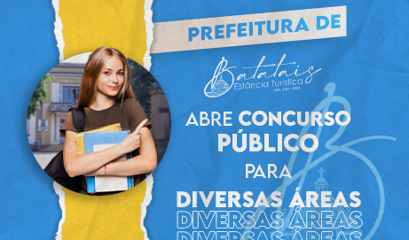 Prefeitura de Batatais abre concurso público e processo seletivo para diversas áreas
