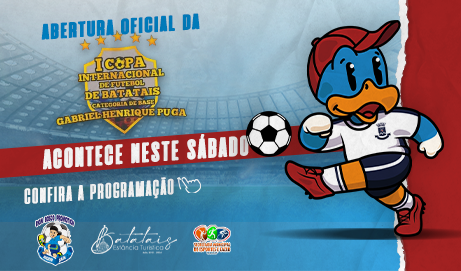 Abertura oficial da 1ª Copa Internacional de Futebol de Batatais acontece neste sábado
