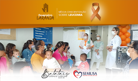 Fevereiro Laranja: mês da conscientização sobre leucemia