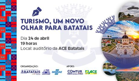 Turismo em Batatais é tema de evento que acontece em abril
