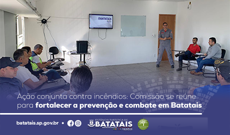 Ação conjunta contra incêndios: Comissão se reúne para fortalecer a prevenção e combate em Batatais