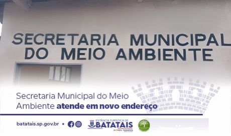 Secretaria Municipal do Meio Ambiente atende em novo endereço