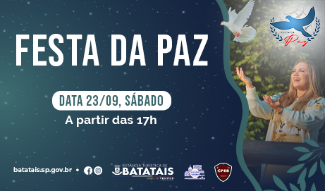 Prefeitura de Batatais e Conselho dos Pastores se unem para a 1ª edição da Festa da Paz