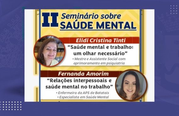 Cerest de Batatais realizará 2º Seminário sobre Saúde Mental