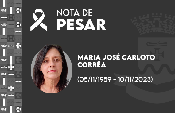 Nota de Pesar - Maria José Carloto Corrêa