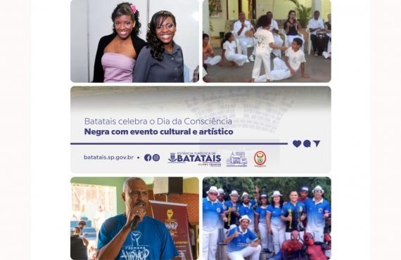 Batatais celebra o Dia da Consciência Negra com evento cultural e artístico