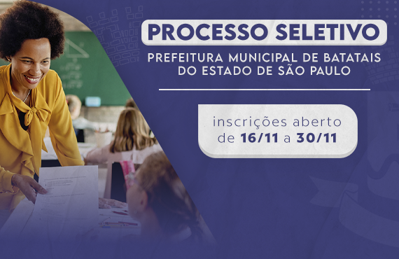 Prefeitura de Batatais anuncia processo seletivo para Educação com salário de até R$ 4,4 mil