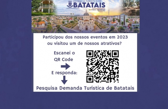 Batatais faz pesquisa de demanda turística