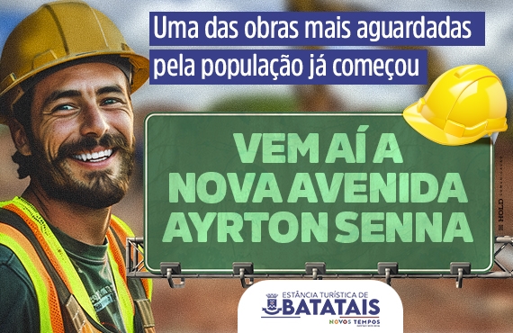 Vem aí a nova avenida Ayrton Senna