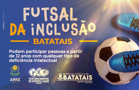 Secretaria de Esportes de Batatais lança projeto Futsal da Inclusão