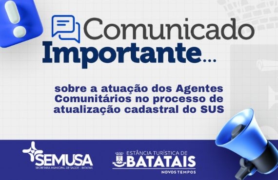 Secretaria de Saúde esclarece atuação dos Agentes Comunitários no processo de atualização cadastral do SUS