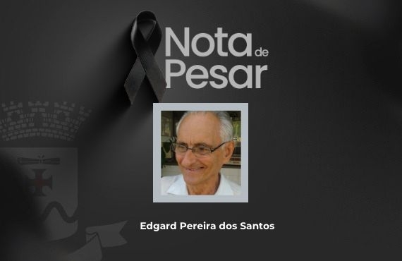 Nota de Pesar e Decreto de Luto Oficial – Edgard Pereira dos Santos