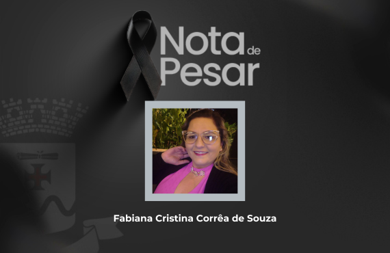 Nota de Pesar – Fabiana Cristina Corrêa de Souza