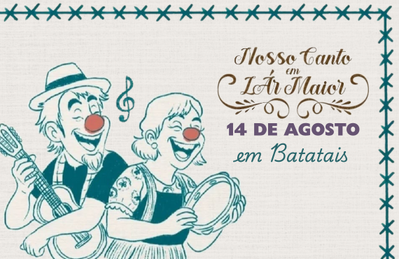Prefeitura de Batatais convida para o espetáculo gratuito no Teatro Municipal
