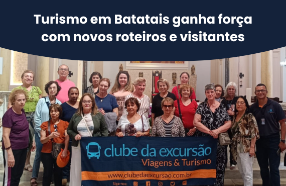 Turismo em Batatais ganha força com novos roteiros e visitantes