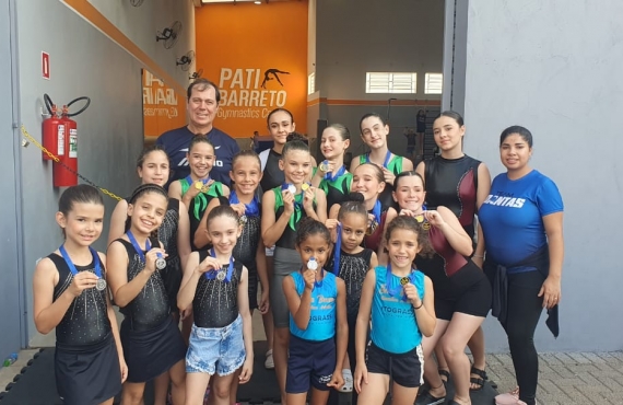 Alunas da Ginástica Olímpica de Batatais conquistam pódios em competição na cidade de Bauru