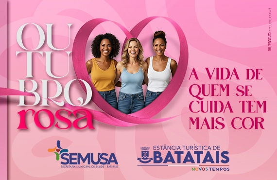 Batatais promove ações do Outubro Rosa com foco na prevenção e diagnóstico precoce do câncer de mama