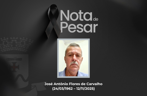 Nota de Pesar – José Antônio Flores de Carvalho