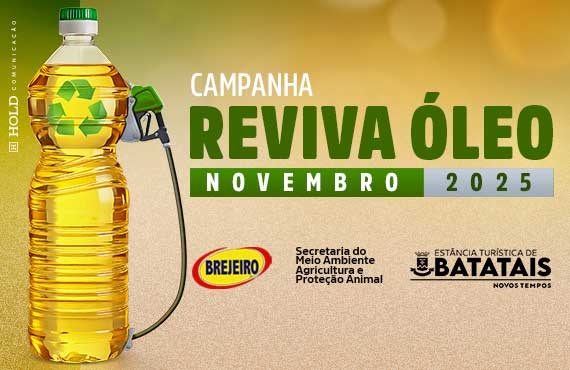 Batatais promove nova edição da campanha ‘Reviva o Óleo’ para incentivar descarte consciente