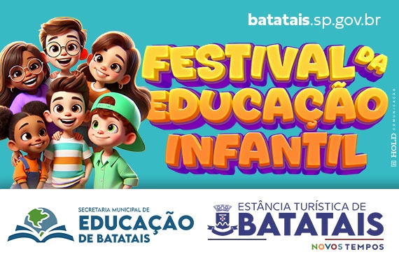 Secretaria de Educação realiza Festival da Educação Infantil com o tema Brinquedos e Brincadeiras