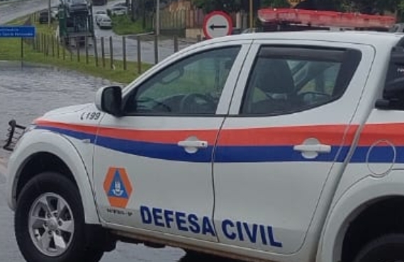 Chuva intensa gera ocorrências pontuais - Prefeitura mantém monitoramento