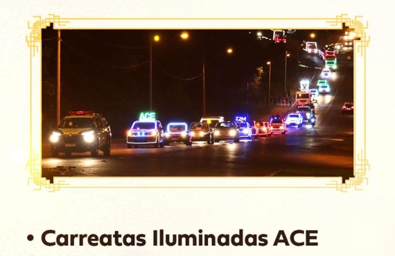 Natal Encantado 2025 segue iluminando Batatais com Carreata Iluminada nos dias 16, 17 e 18 de dezembro