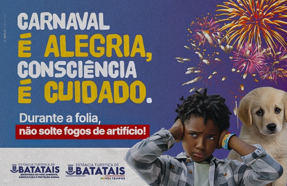 Prefeitura de Batatais reforça proibição de fogos de artifício com barulho
