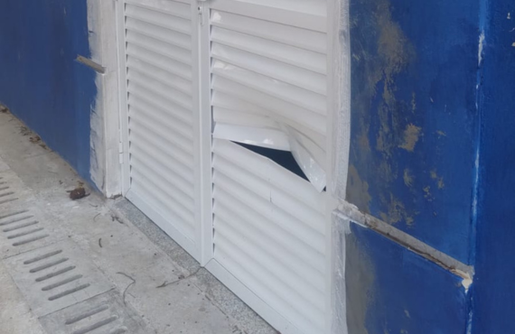 Vandalismo atinge obra da nova farmácia da UBS do Altino Arantes