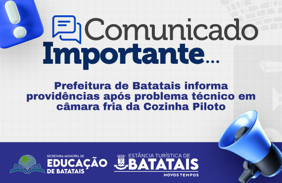 Prefeitura informa providências após problema técnico em câmara fria da Cozinha Piloto