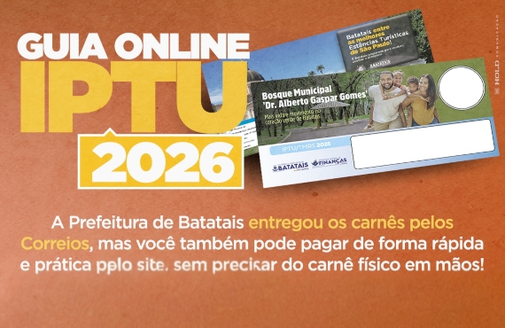IPTU 2026: prazo para pagamento à vista ou primeira parcela vence em 16 de março
