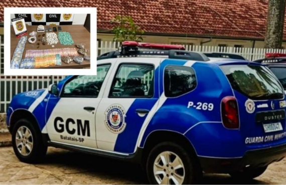 GCM de Batatais atua em operação policial conjunta que resultou em prisões ligadas ao tráfico de drogas
