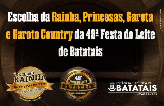 Concurso da Corte da Festa do Leite 2026 recebe inscrições até 1º de maio