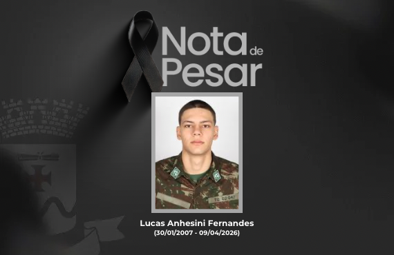 Nota de Pesar e Decreto de Luto Oficial – Lucas Anhesini Fernandes