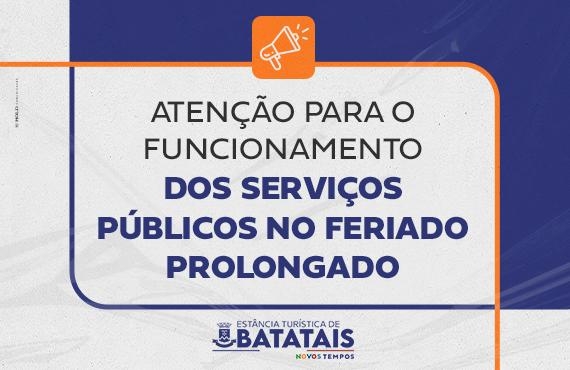 Veja como vão funcionar os principais serviços públicos no feriado prolongado de Tiradentes